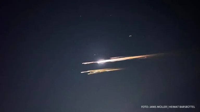US-Satellit verglüht über Barsbüttel