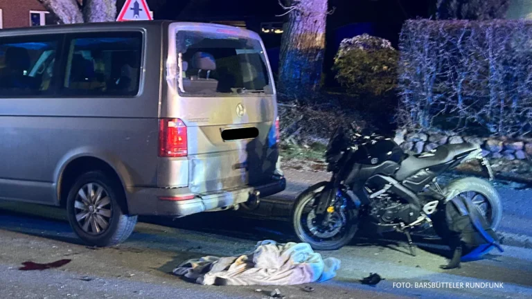 Schwerer Verkehrsunfall in Willinghusen: Motorradfahrer verletzt