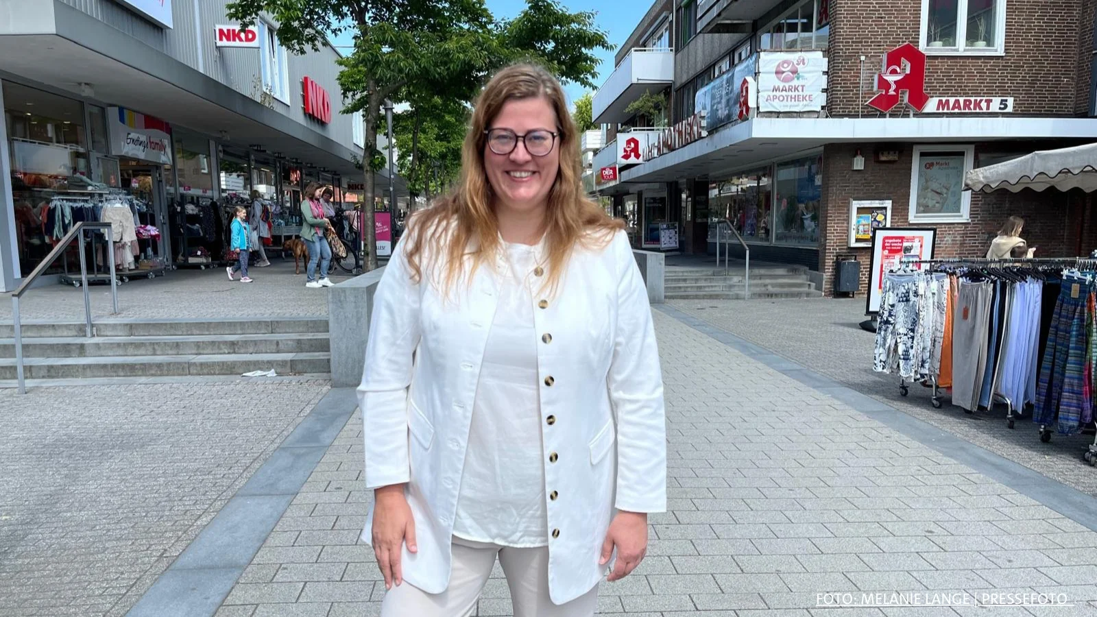 Melanie Lange kandidiert parteilos für das Amt der Bürgermeisterin in Glinde