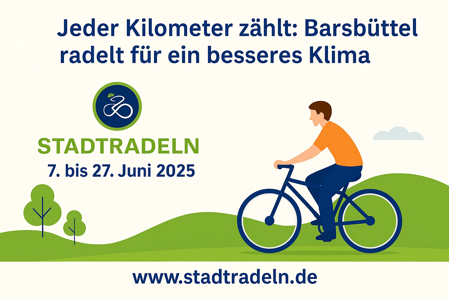 Fahrrad statt Auto: Barsbüttel beteiligt sich an der Klimakampagne
