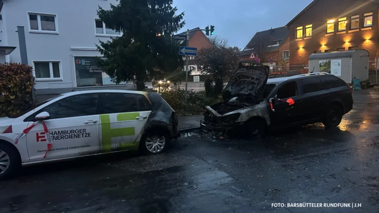 Brandserie in Billstedt hält Einsatzkräfte in Atem – Polizei nimmt Tatverdächtigen fest