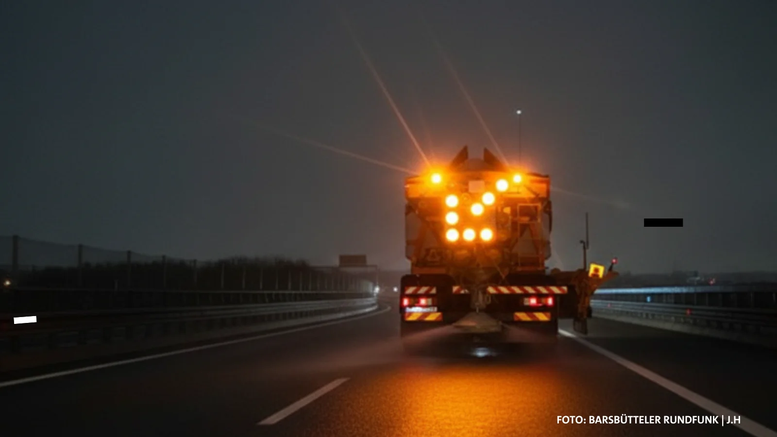 Blitzeis sorgt für zahlreiche Unfälle und Einsätze in Hamburg und Südstormarn