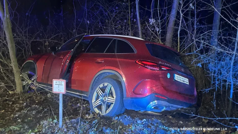Mann verliert Kontrolle über sein Fahrzeug – Blendung als mögliche Ursache