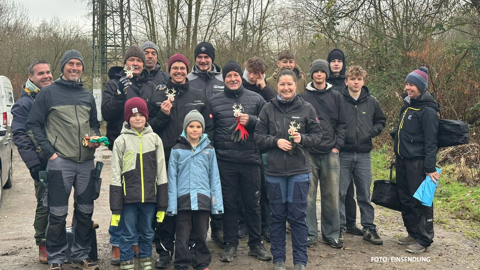 Mountainbike-Gruppe Barsbüttel startet Müllsammelaktion am Katzenberg