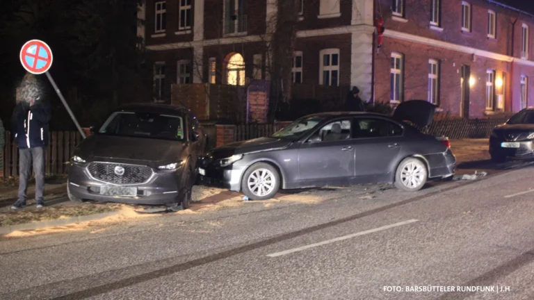 Crash in Mümmelmannsberg: BMW-Fahrer unter Alkoholeinfluss festgenommen
