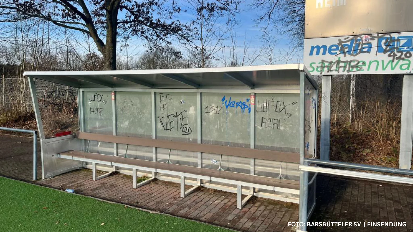 Ehrenamt unter Beschuss: Sportanlage des Barsbütteler SV beschädigt