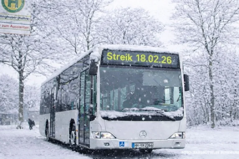 Warnstreik bei vhh.mobility: Busdepots im Hamburger Osten betroffen