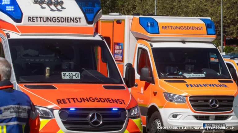 Schwerer Unfall an Kreuzung in Glinde – zwei Verletzte