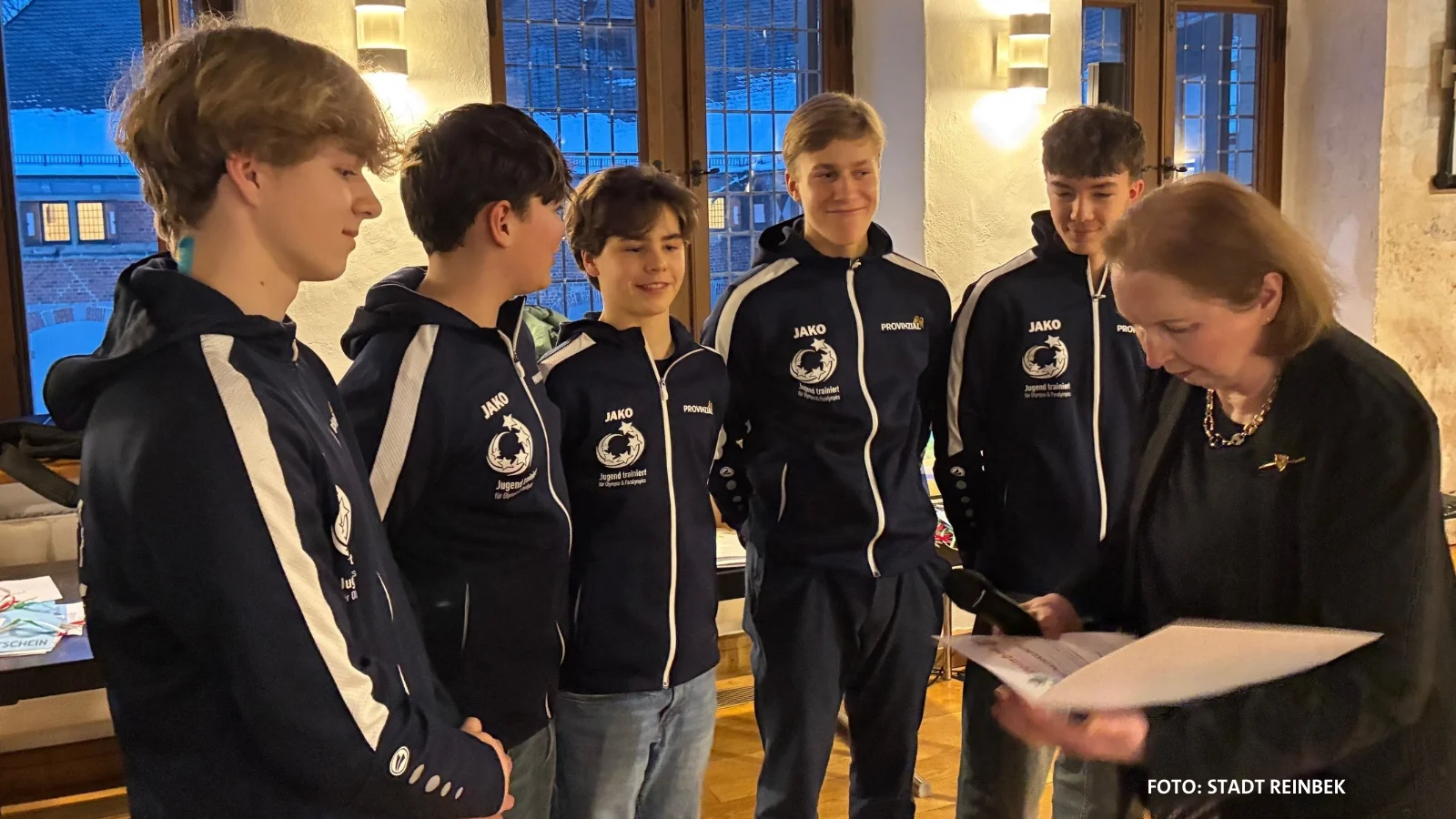 Großer Andrang bei Sportlerehrung im&nbsp;Reinbeker Schloss