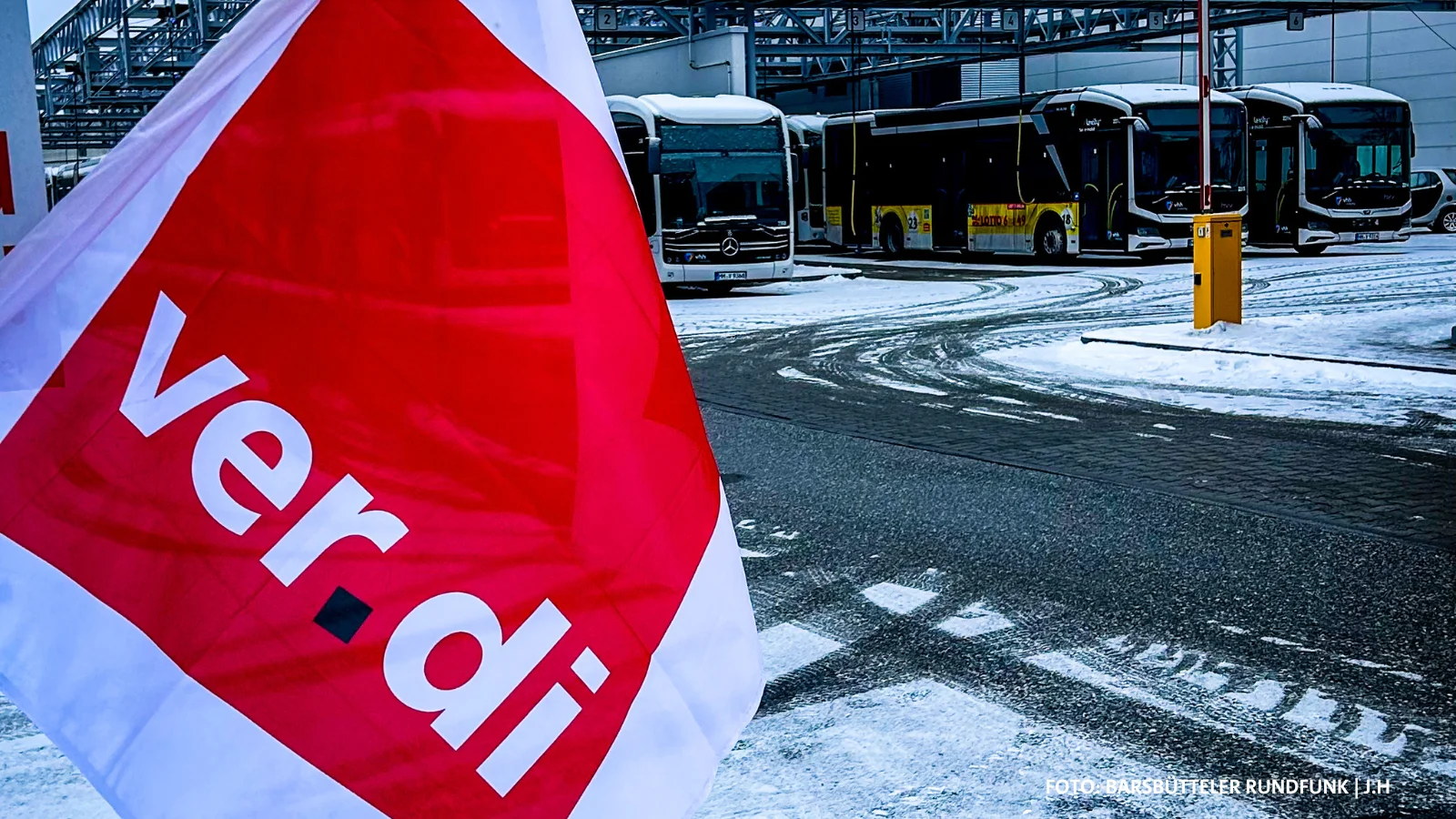 Warnstreik im Nahverkehr: Viele Busausfälle im Hamburger Osten und Barsbüttel