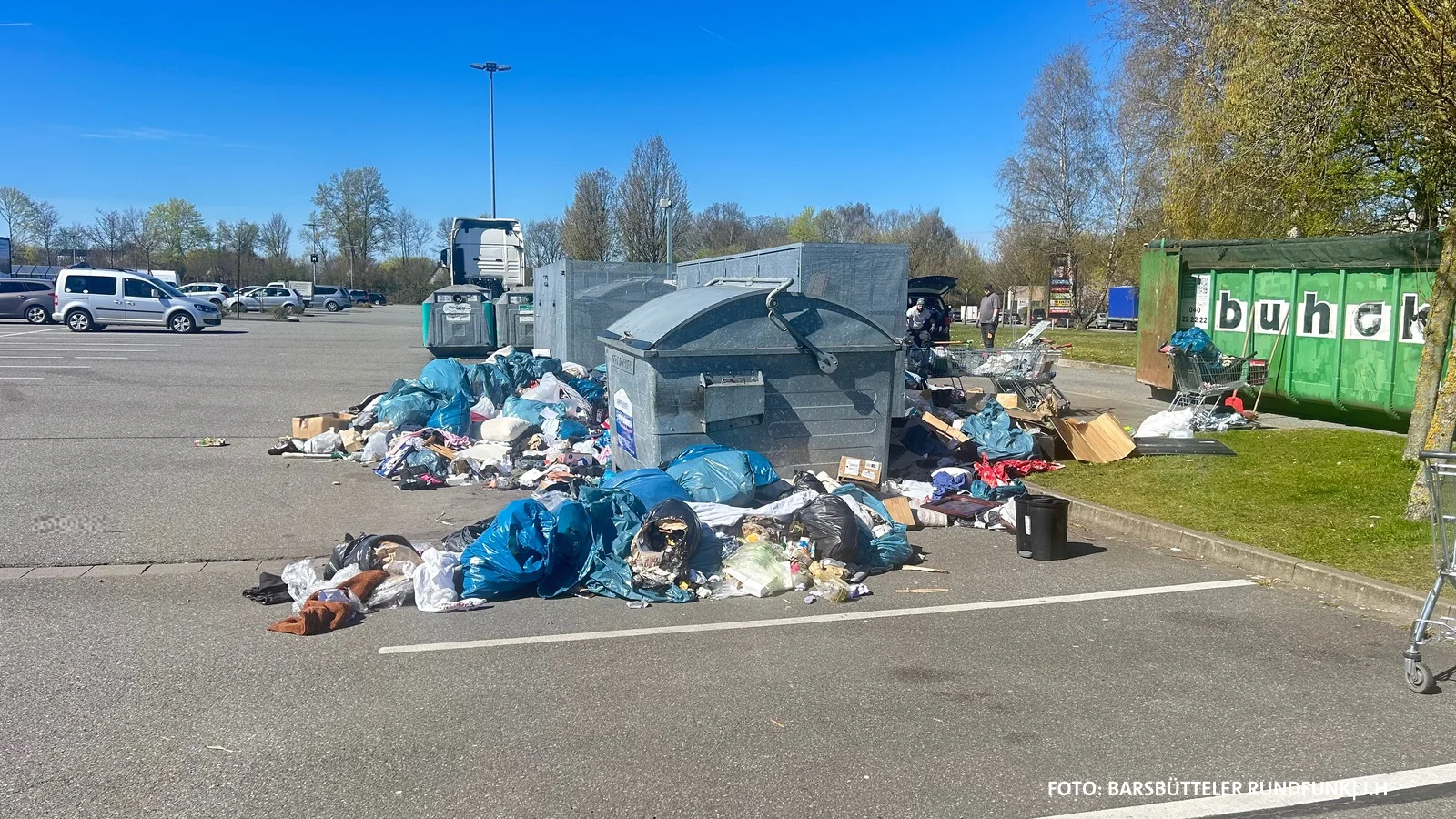 Müll-Chaos am Ostkreuz – Kunden schlagen Alarm